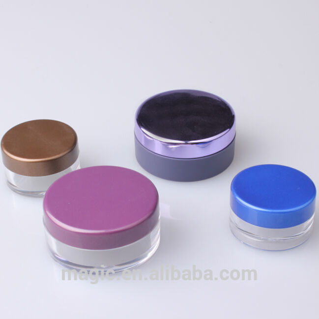 3g 5g 10g 20g 30g Cosmetic Loose Powder Cosmetic Sifter Jar Plastic