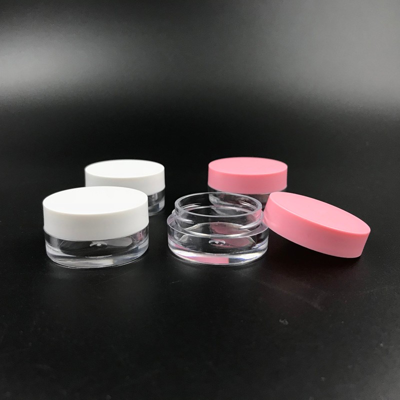 3g 5g 10g 20g 30g cosmetic jar with sifter for loose powder makeup for face