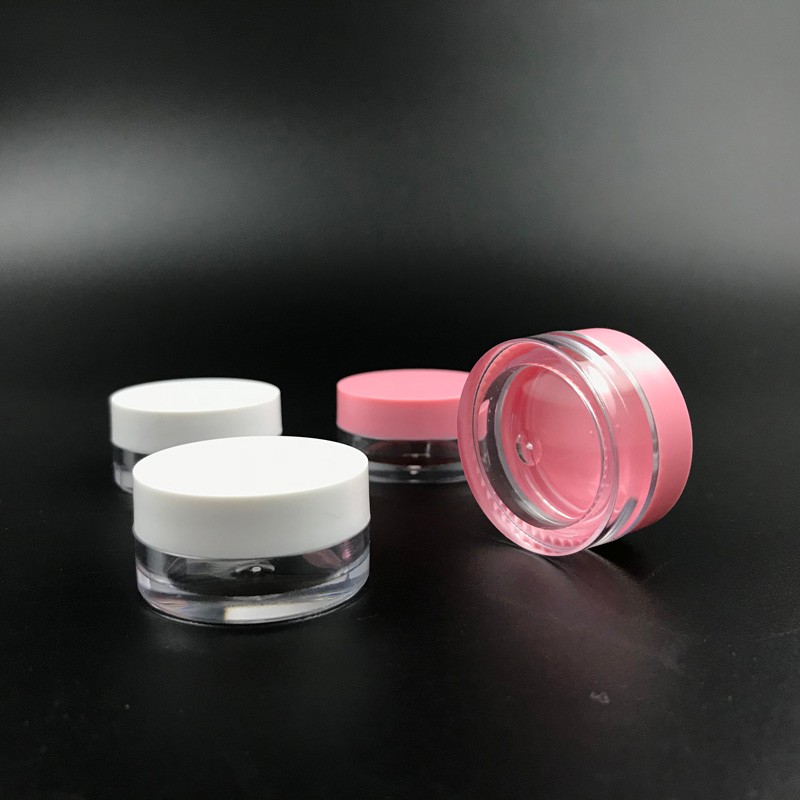 3g 5g 10g 20g 30g cosmetic jar with sifter for loose powder makeup for face