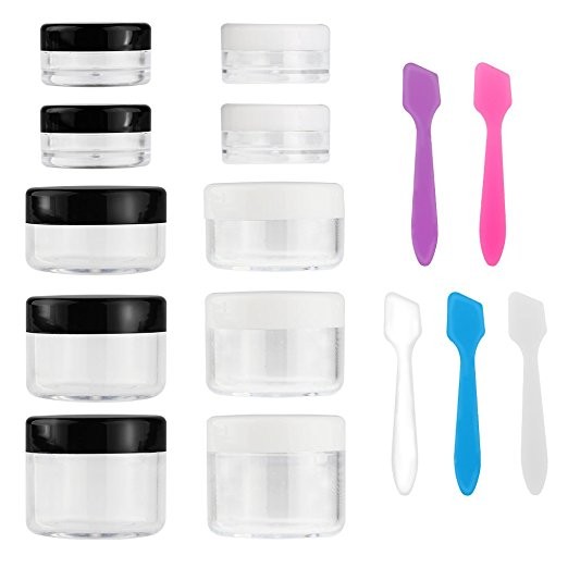 3g 5g 10g 20g 30g special lid Loose Powder Jar with Sifter for mineral face loose powder jar cosmetic pot