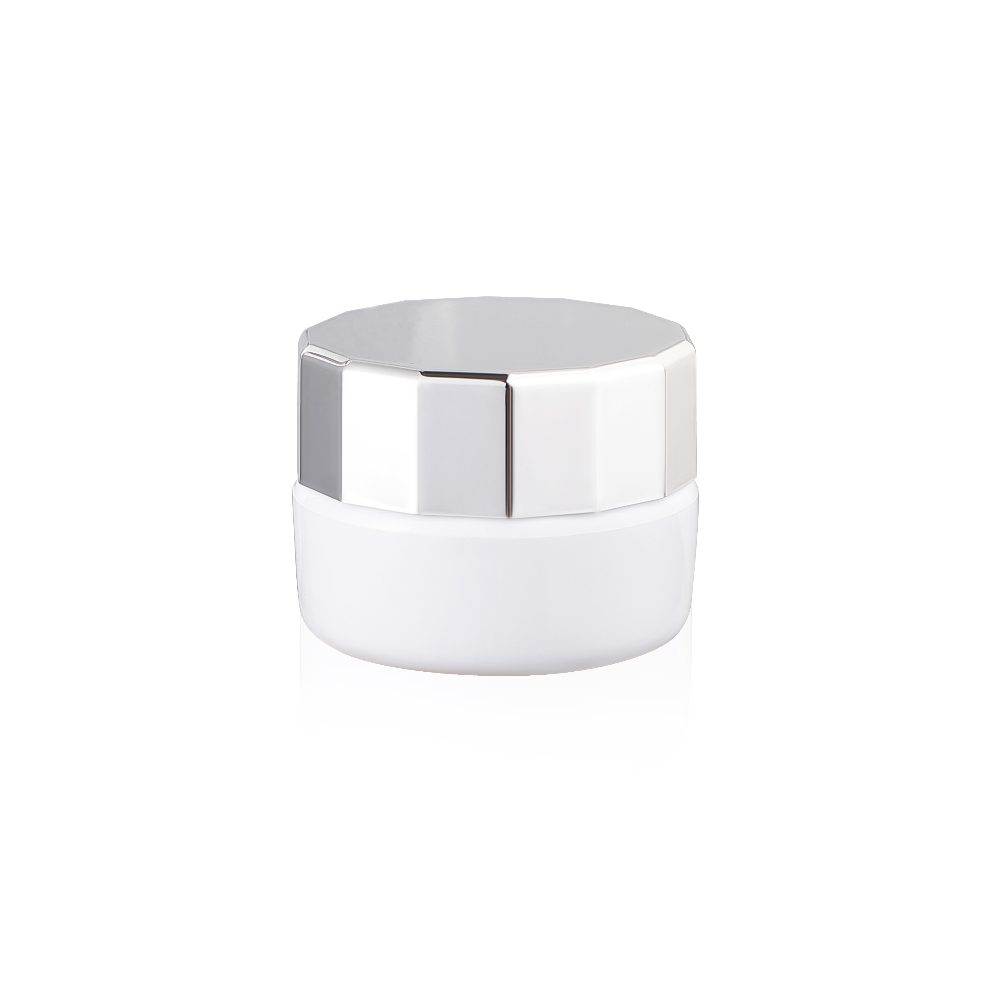 3g 5g 10g 20g black plastic bottles for gel nail polish cream jar with electroplate gold top