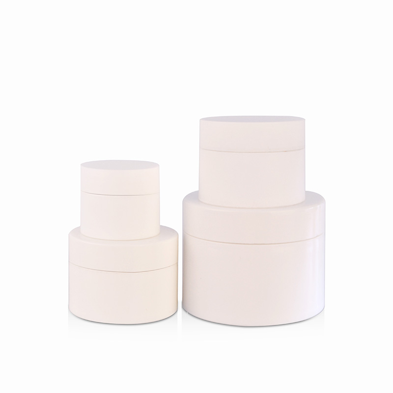 3g 5g 10g 30g 50g 100g Skin Care Cosmetic containers white black blue clear round screwed plastic cream double wall jar