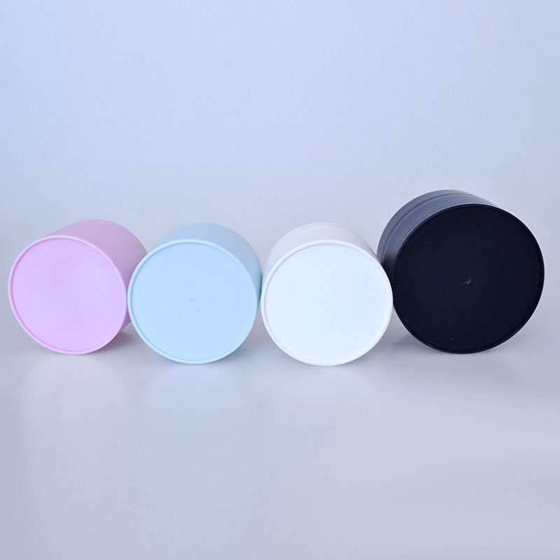 3g 5g 10g 30g 50g 100g Skin Care Cosmetic containers white black blue clear round screwed plastic cream double wall jar