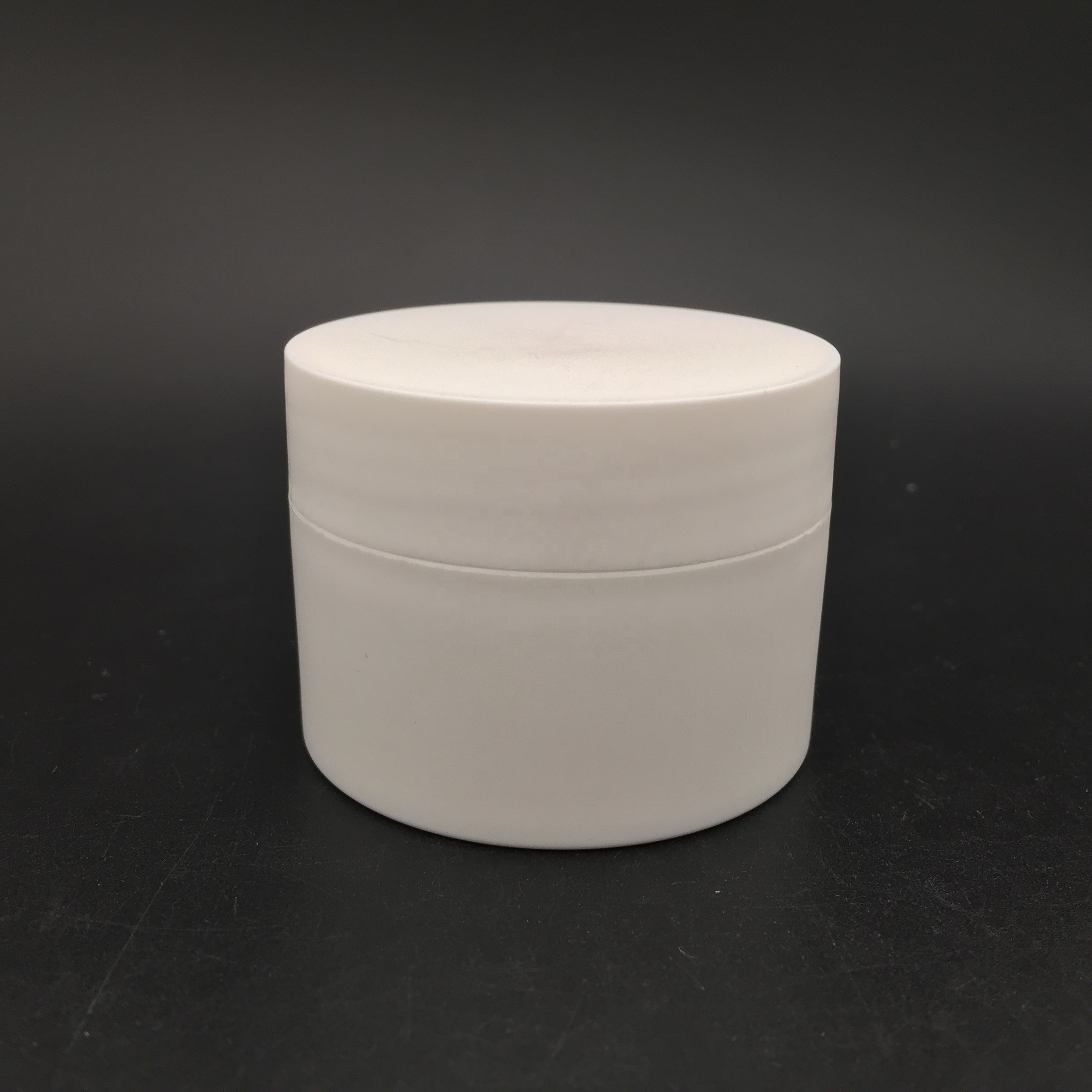 3g 5g 10g 30g 50g 80g matte frost white black recyclable PP jar for cream