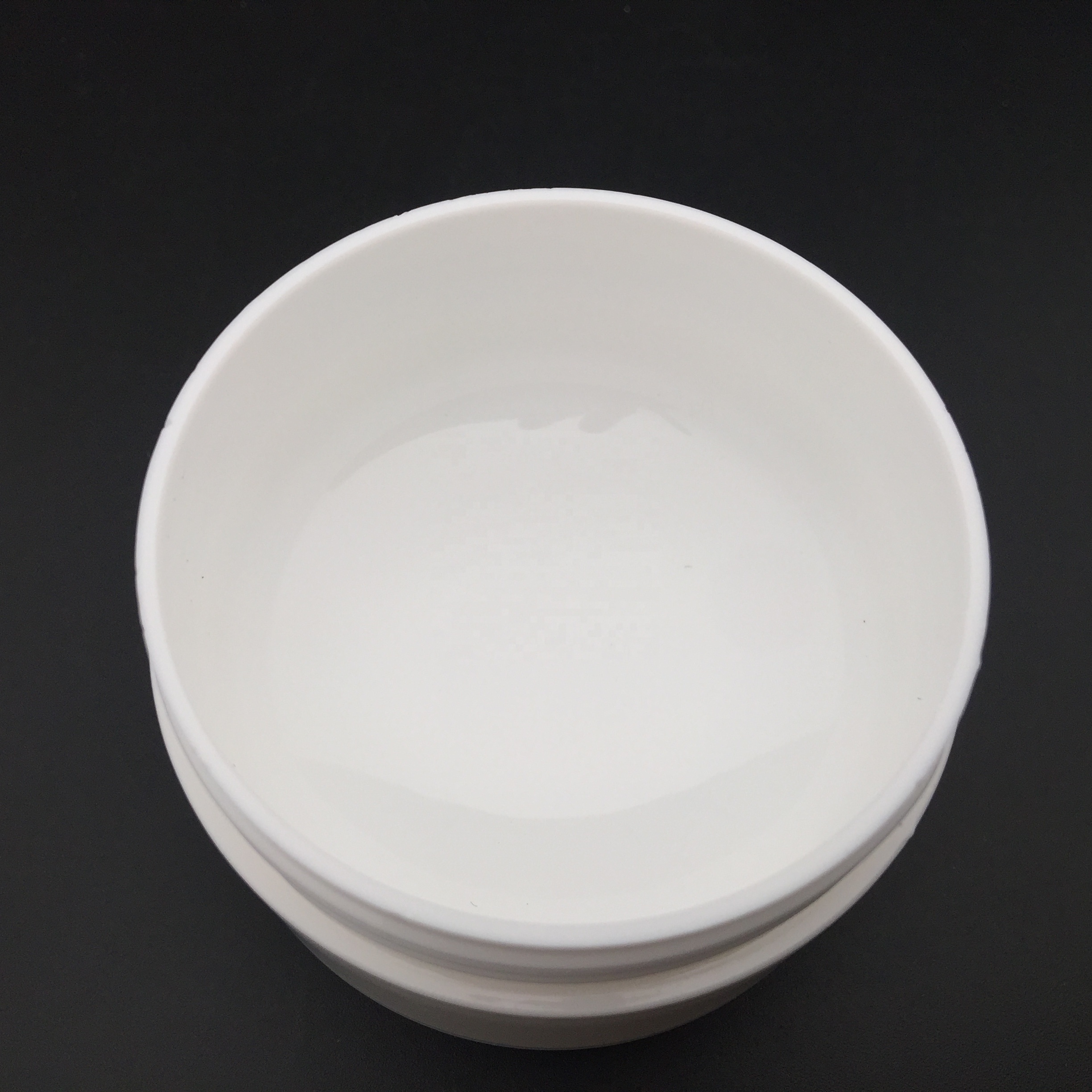 3g 5g 10g 30g 50g 80g matte frost white black recyclable PP jar for cream