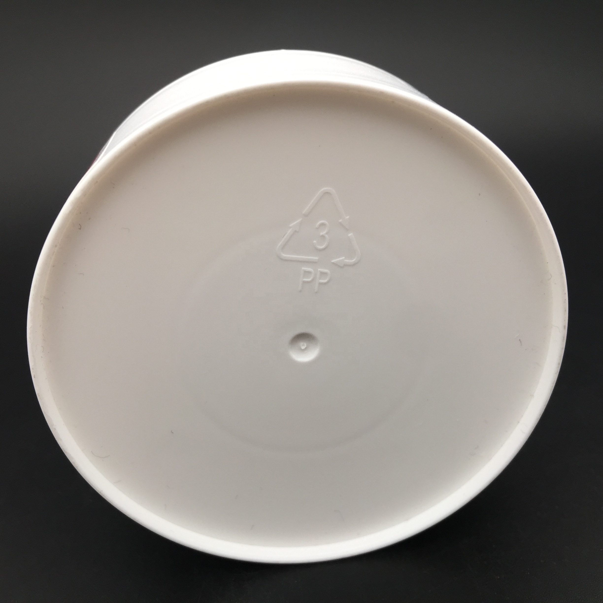 3g 5g 10g 30g 50g 80g matte frost white black recyclable PP jar for cream