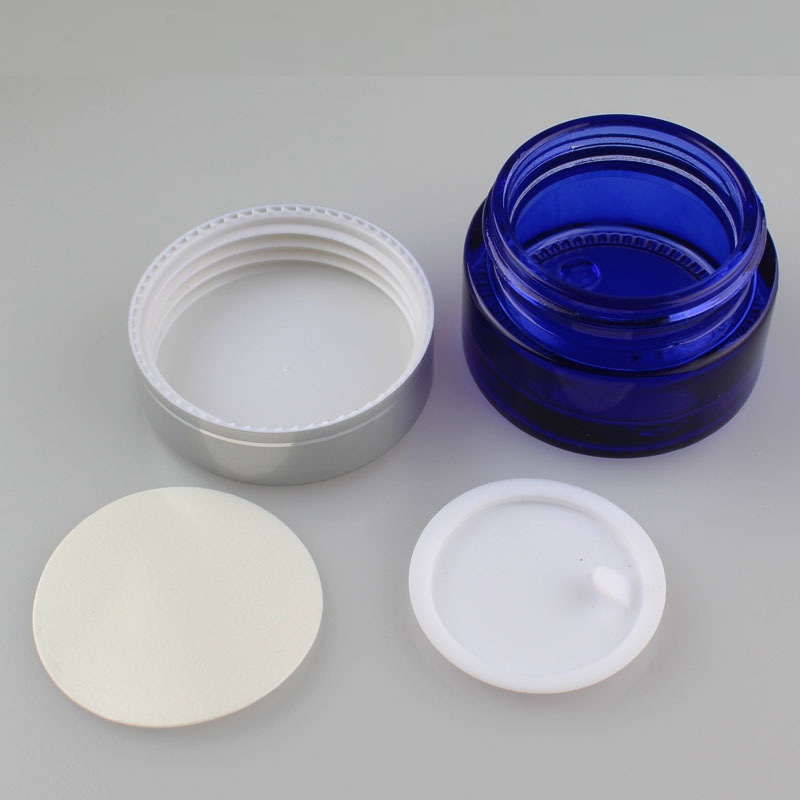 3g 5g 10g Cosmetic Face Cream Glass Jar Body Lotion Jar Eye Cream Jar