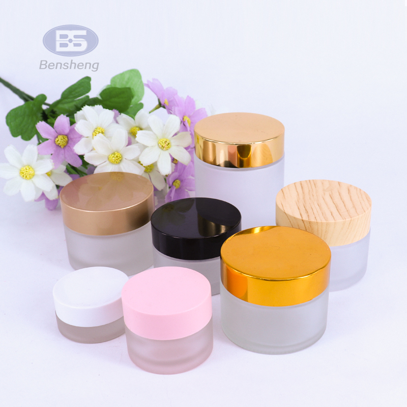 3g 5g 10g Cosmetic Face Cream Glass Jar Body Lotion Jar Eye Cream Jar