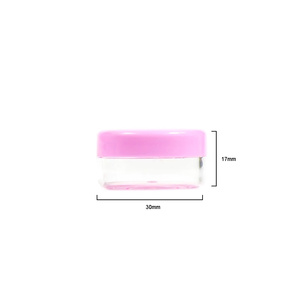 3g 5g 10g OEM cosmetic cream nail powder empty jar