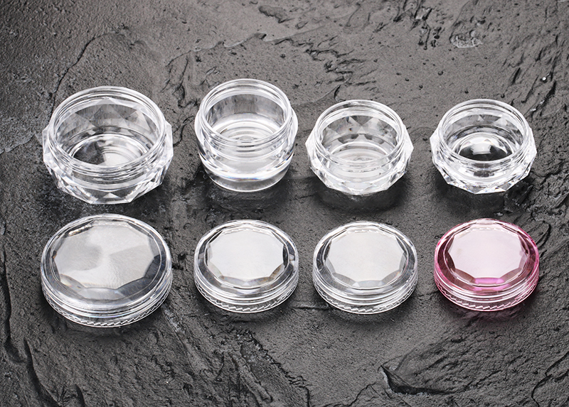 3g 5g 10g cheap nail glitter container empty wholesale custom glitter eyeshadow pigment loose powder jar