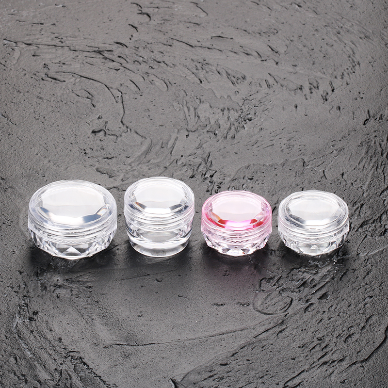 3g 5g 10g cheap nail glitter container empty wholesale custom glitter eyeshadow pigment loose powder jar