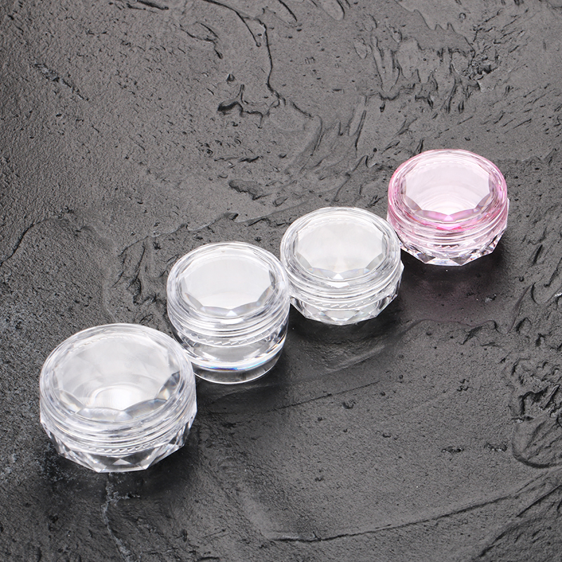 3g 5g 10g cheap nail glitter container empty wholesale custom glitter eyeshadow pigment loose powder jar