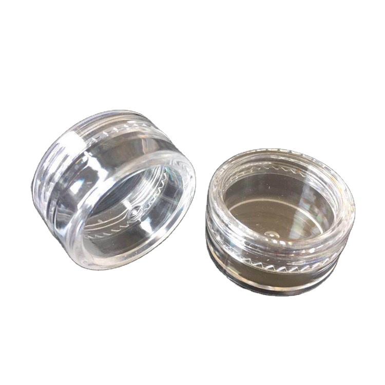 3g 5g 10g  clear plastic jar  clear cosmetic jar with  colours lids for eye cream skin cream loose powder