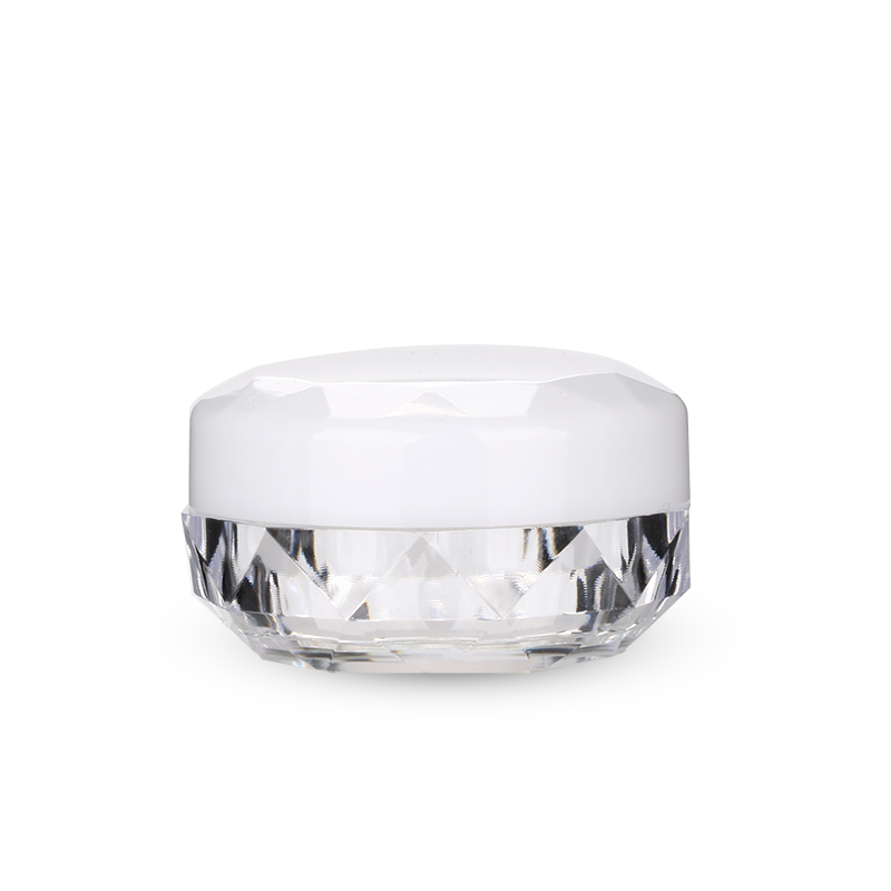 3g 5g 10g luxury shaped eye shadow plastic container clear pigment small powder jar
