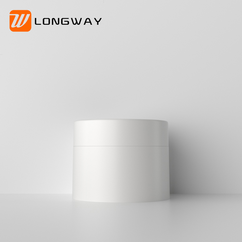 3g 5g 15g 20g 30g 50g empty luxurious plastic matte cream jar for cosmetic body butter container small sample packaging