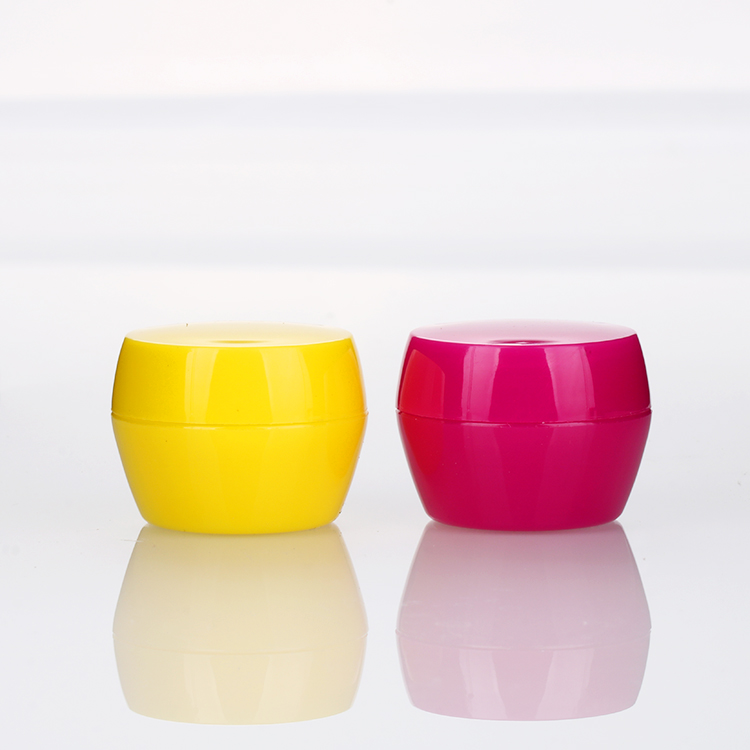 3g 5g 15g small round plastic nail polish container colorful empty cream jar with lid