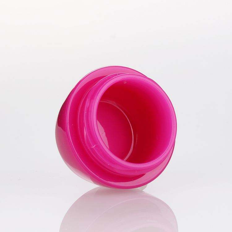 3g 5g 15g small round plastic nail polish container colorful empty cream jar with lid