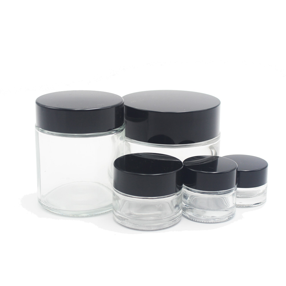 3g 5g 7g 10g 15g 20g 30g 50g 80g 100g cream glass jar for glass cosmetic jar with lid MGJ-001K