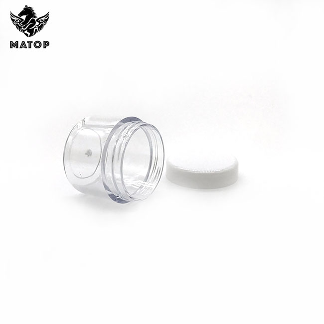 3g 5g 7g 8g 10g 15g 20g empty luxury plastic cosmetic cream jar for skin care cream
