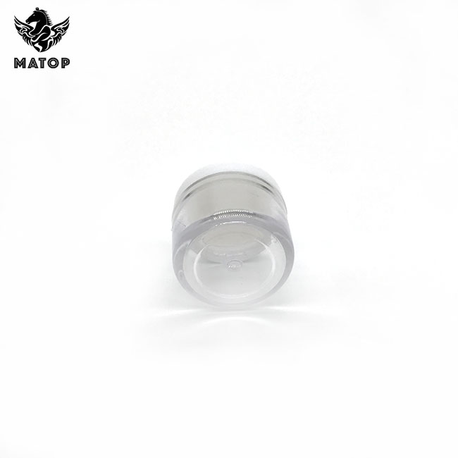 3g 5g 7g 8g 10g 15g 20g empty luxury plastic cosmetic cream jar for skin care cream