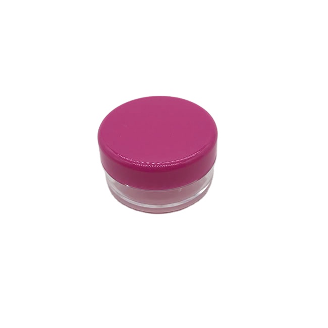 3g 5g Hot sale makeup glitter jar plastic mini cream jar