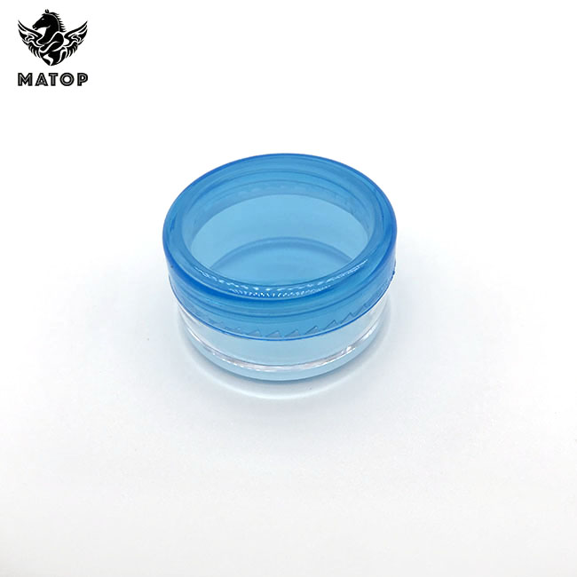 3g 5g Hot sale makeup glitter jar plastic mini cream jar