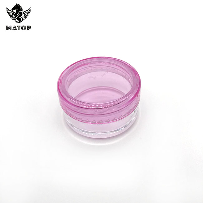 3g 5g Hot sale makeup glitter jar plastic mini cream jar