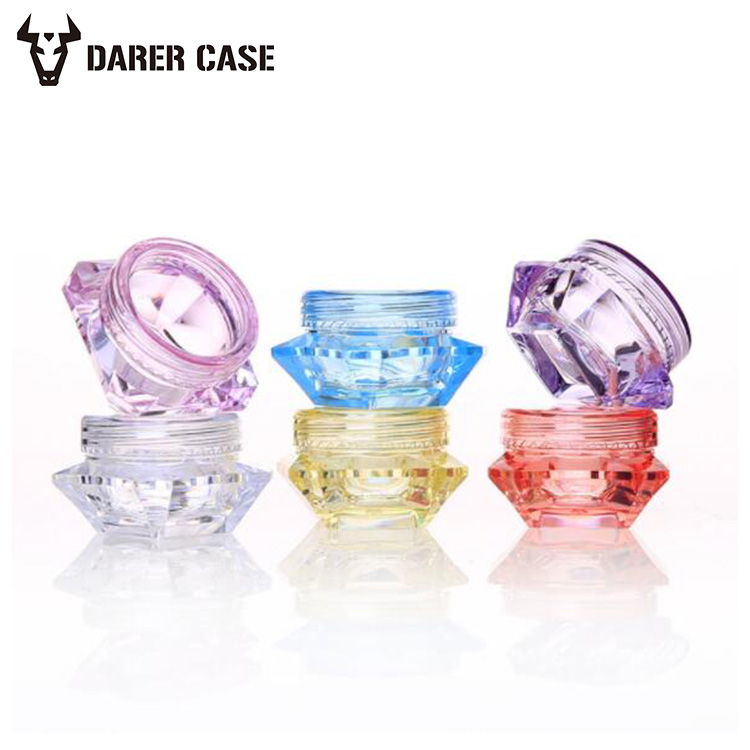 3g/5g cream bottle sample bottle cosmetic packaging container bottle square makeup jar