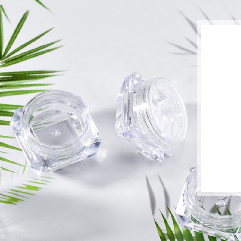 3g 5g custom label cosmetic bottles AS unique empty cream bottle jar