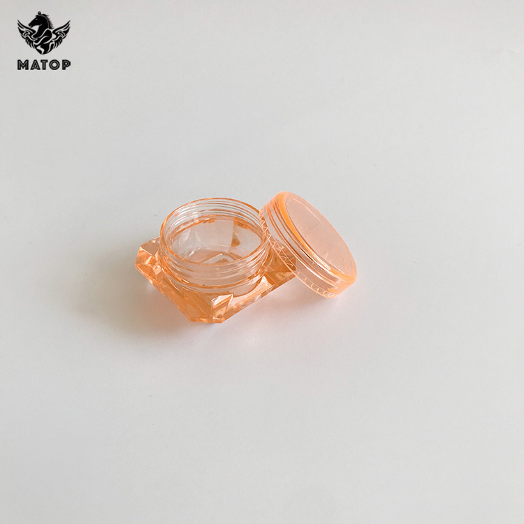 3g 5g sample portable empty jar pot box cosmetic container with lid