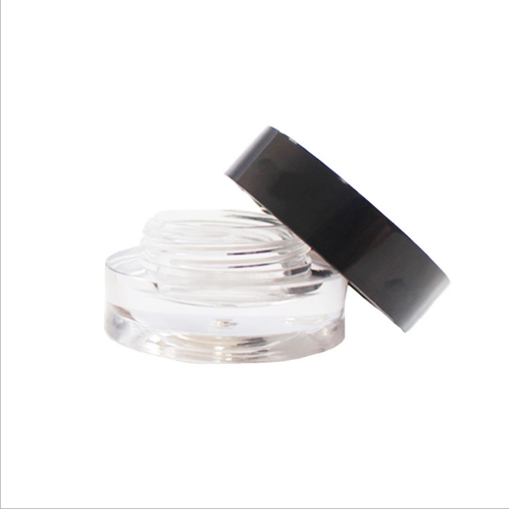 3g Mini round bottle manicure glitter, monochrome eye shadow box, eyeliner, lip gloss, empty jar package