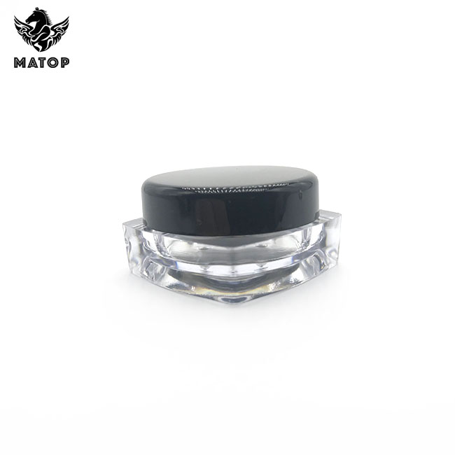 3g PS Colorful Cosmetic EmptyJar Pot Eyeshadow Makeup Face Cream Container