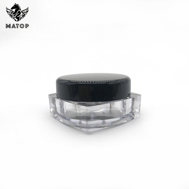 3g PS Colorful Cosmetic EmptyJar Pot Eyeshadow Makeup Face Cream Container