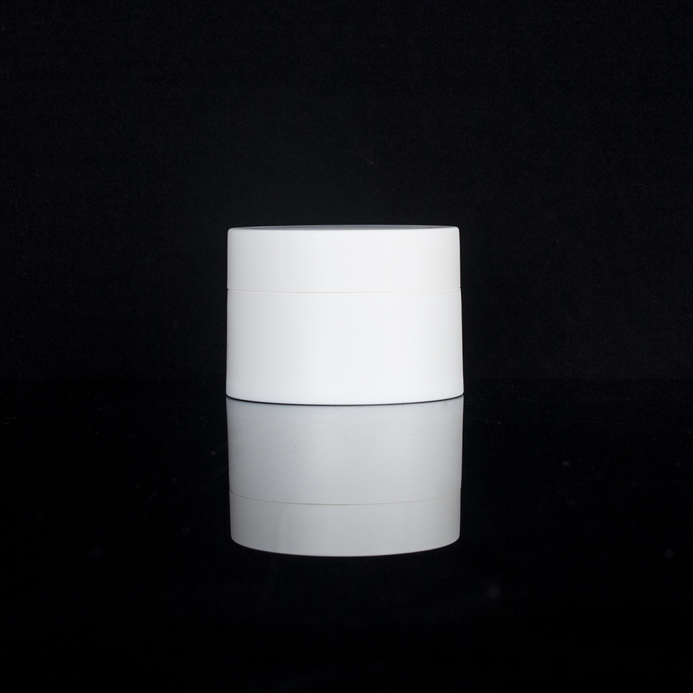 3g container jar cream lotion lip blam matte white cosmetic jar