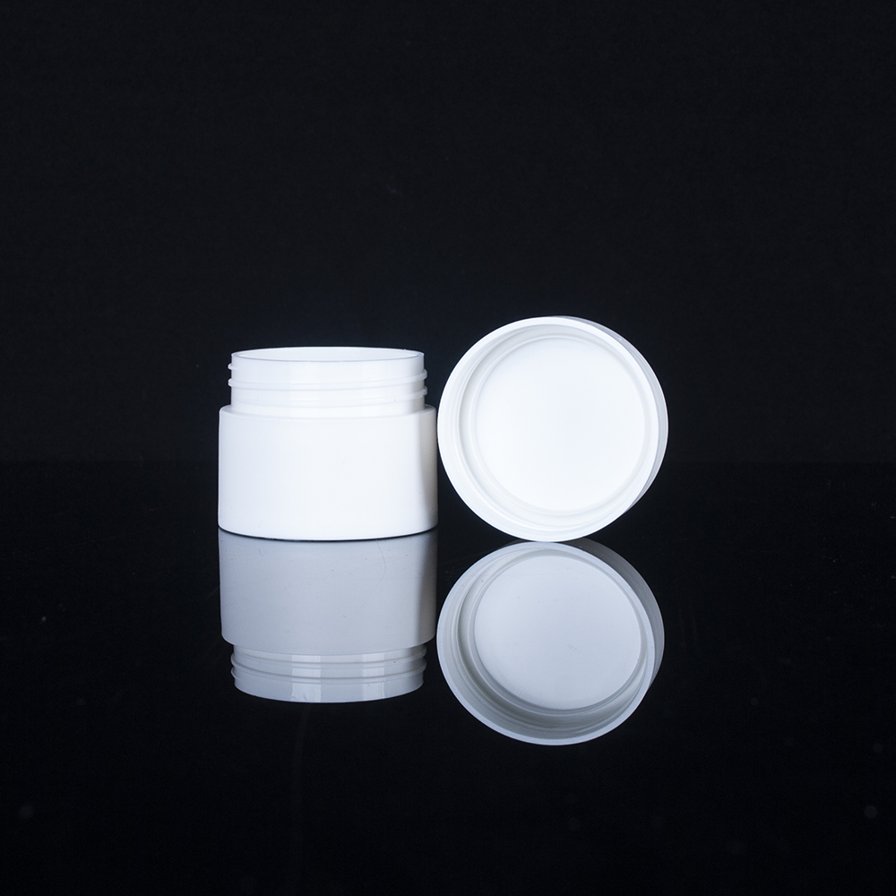 3g container jar cream lotion lip blam matte white cosmetic jar