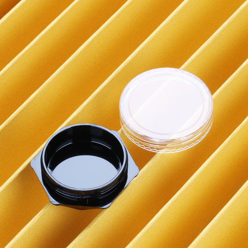 3g empty eyeshadow glitter container new design nail gel powder jar