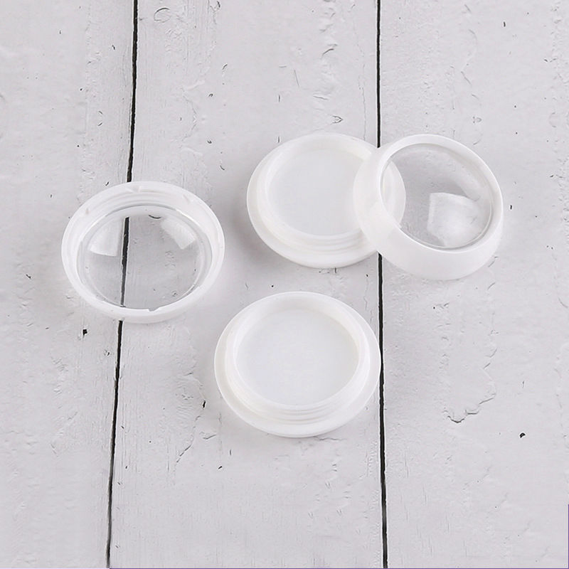 3g plastic false beauty nail jar, glitter powder box, Capsule container eye shadow jar