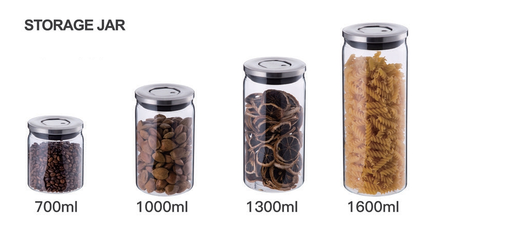 3ml 400ml sealable glass jar
