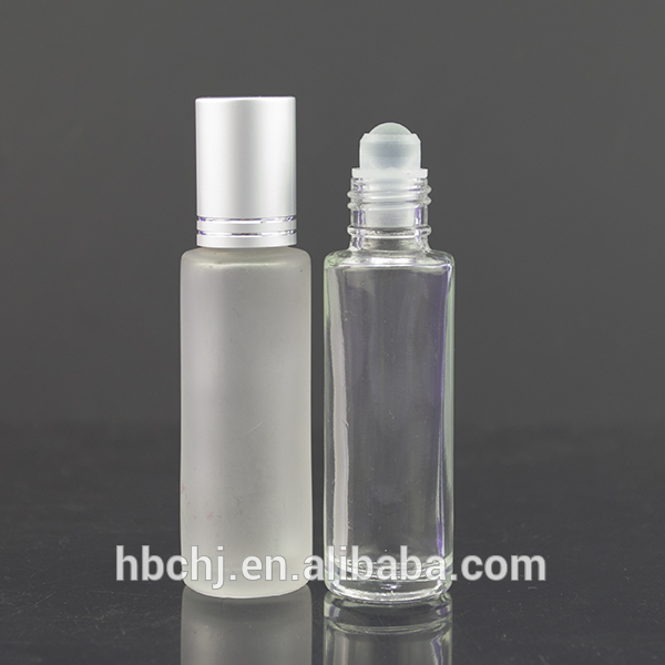 3ml 4ml 6ml 8ml 10ml 15ml clear frosted glass perfume roll on bottle for essential fragrance oils