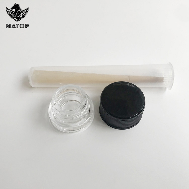 3ml 5 ml 7ml 9ml glass jar for concentrate container
