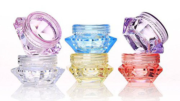 3ml 5ml 10g 20g 30g clear plastic jar /5g clear cosmetic jar,small plastic cosmetic containers 5g 5ml