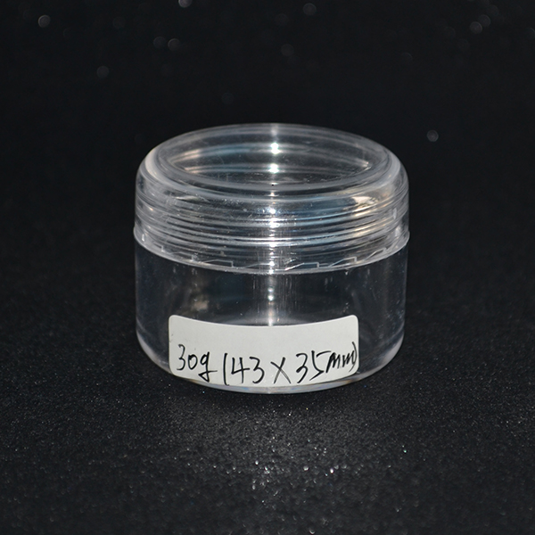3ml 5ml 10ml 20ml cosmetic sample pot 5g 3g 10g 20g clear plastic cosmetic cream jar