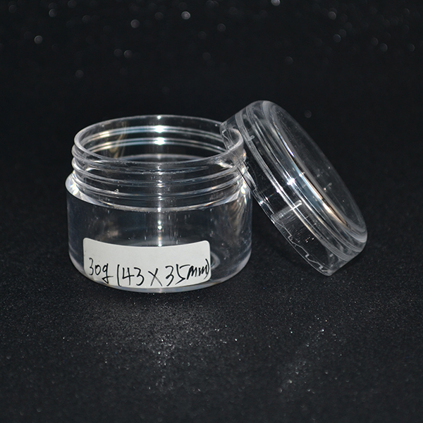 3ml 5ml 10ml 20ml cosmetic sample pot 5g 3g 10g 20g clear plastic cosmetic cream jar
