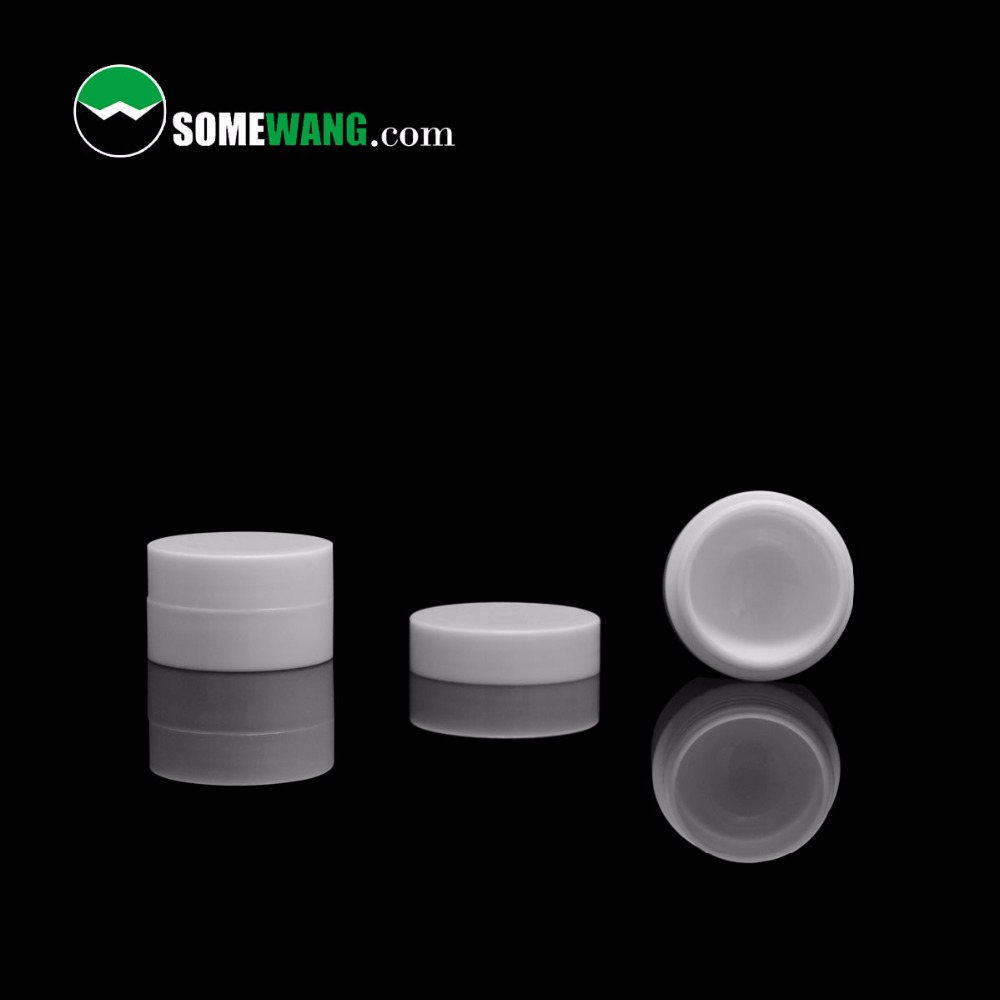 3ml/5ml/10ml/30ml/50ml/100ml Flat PP Plastic Cream Jar, Cosmetic Empty Jar