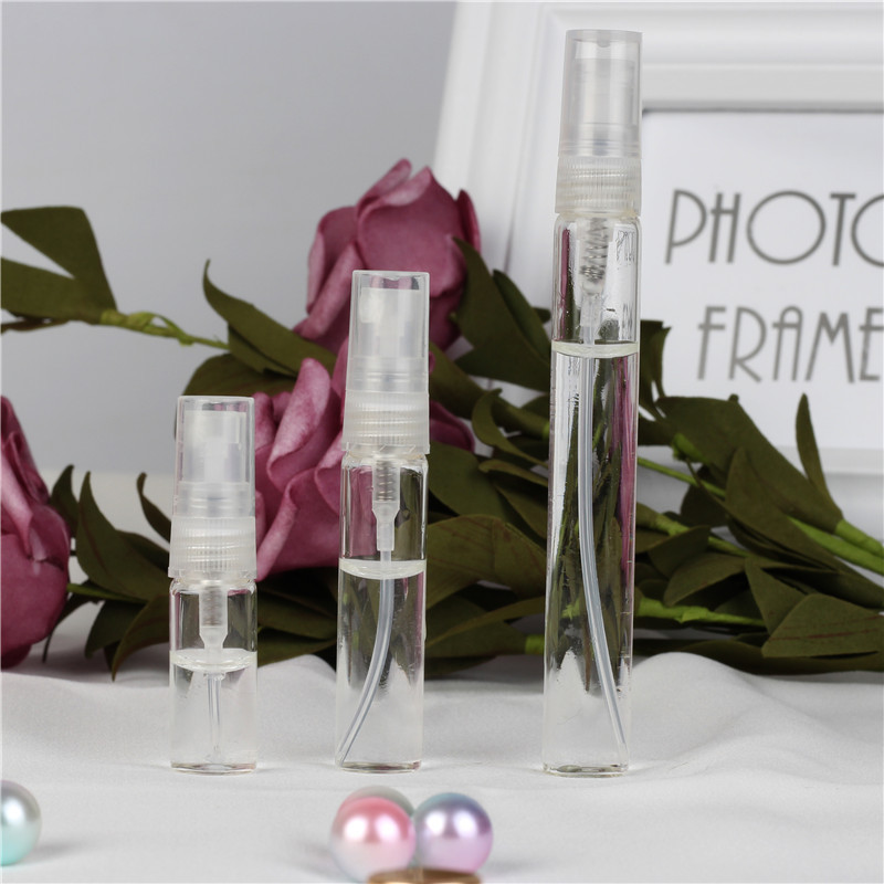 3ml 5ml 10ml Glass Perfume Bottle Empty Refillable Spray Bottle Small Perfume Atomizer Perfume Sample Vials