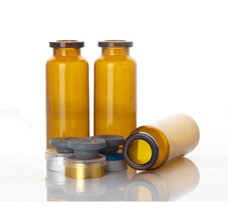 3ml 5ml 10ml Injection Sample Amber Glass Vial For Pharmaceutical Use