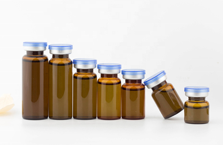 3ml 5ml 10ml Injection Sample Amber Glass Vial For Pharmaceutical Use