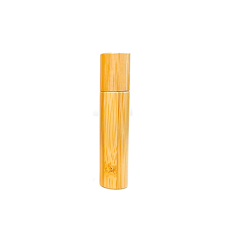 3ml 5ml 10ml bamboo cover  roll  glass bottle with bamboo cap