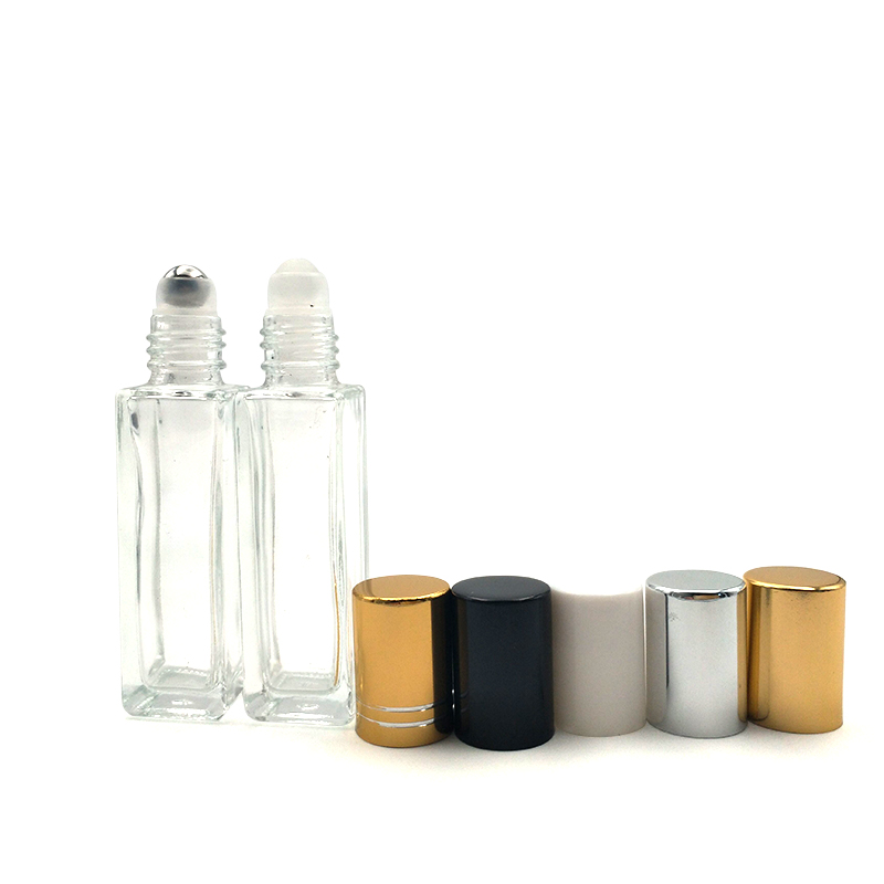 3ml 5ml 10ml portable glass perfume roll bottle
