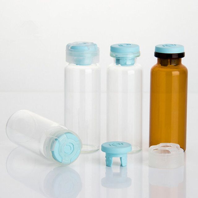 3ml 5ml 10ml small amber glass penicillin bottle medicine vial with long dispenser